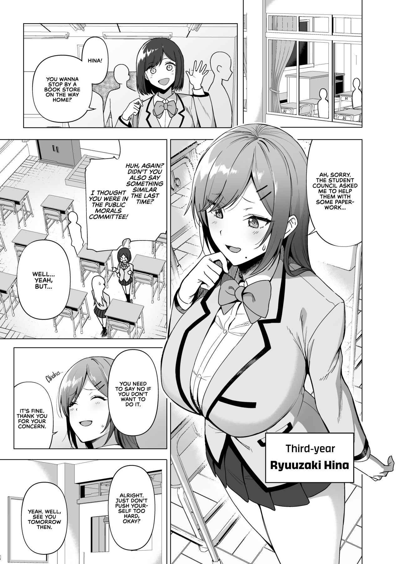 Hentai Manga Comic-SEX ACTS With a Member of The Public Moral Committee Vol. 3-Read-5